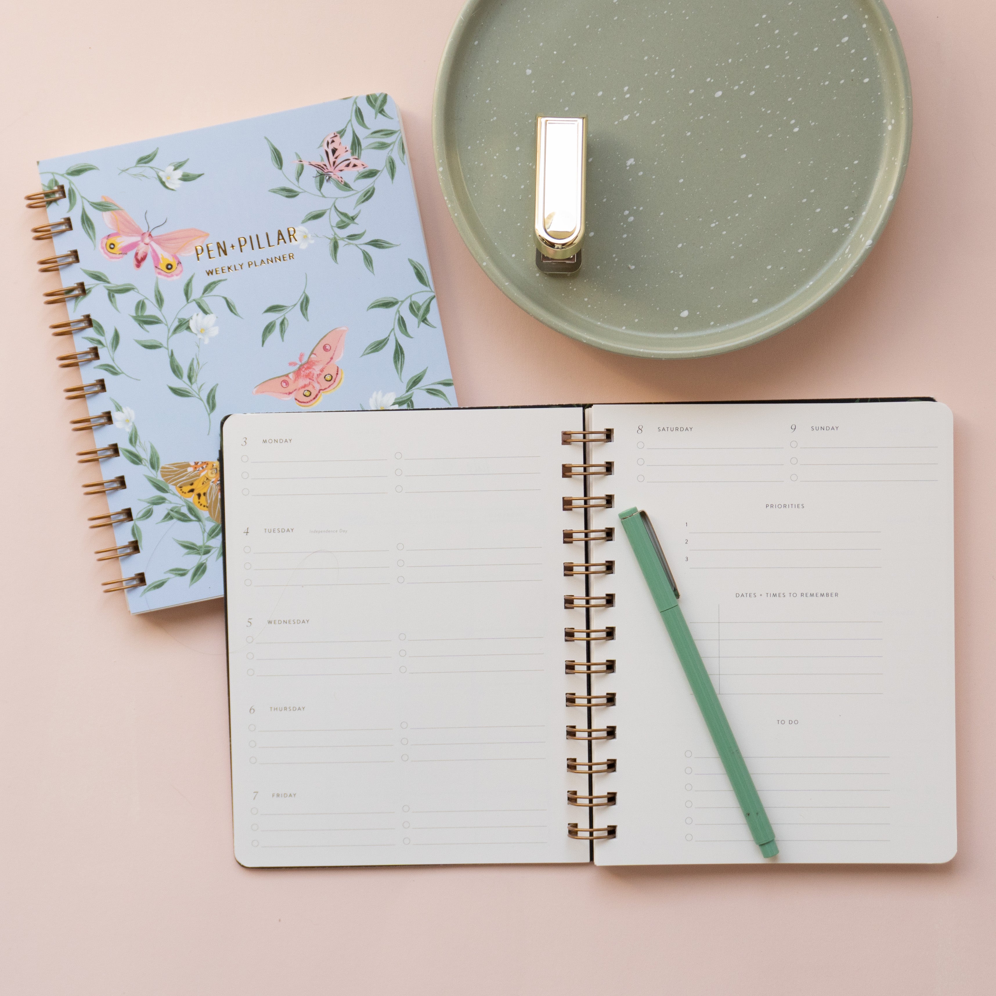 Tigerlily 2024 Mini Weekly Planner – Pen+Pillar