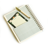Key Lime Bookcloth Weekly Planner