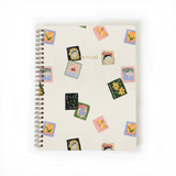 Floral Stamps Limited Edition Large Notebook