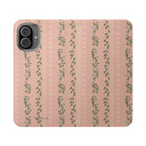 Camellia Flip Wallet Case