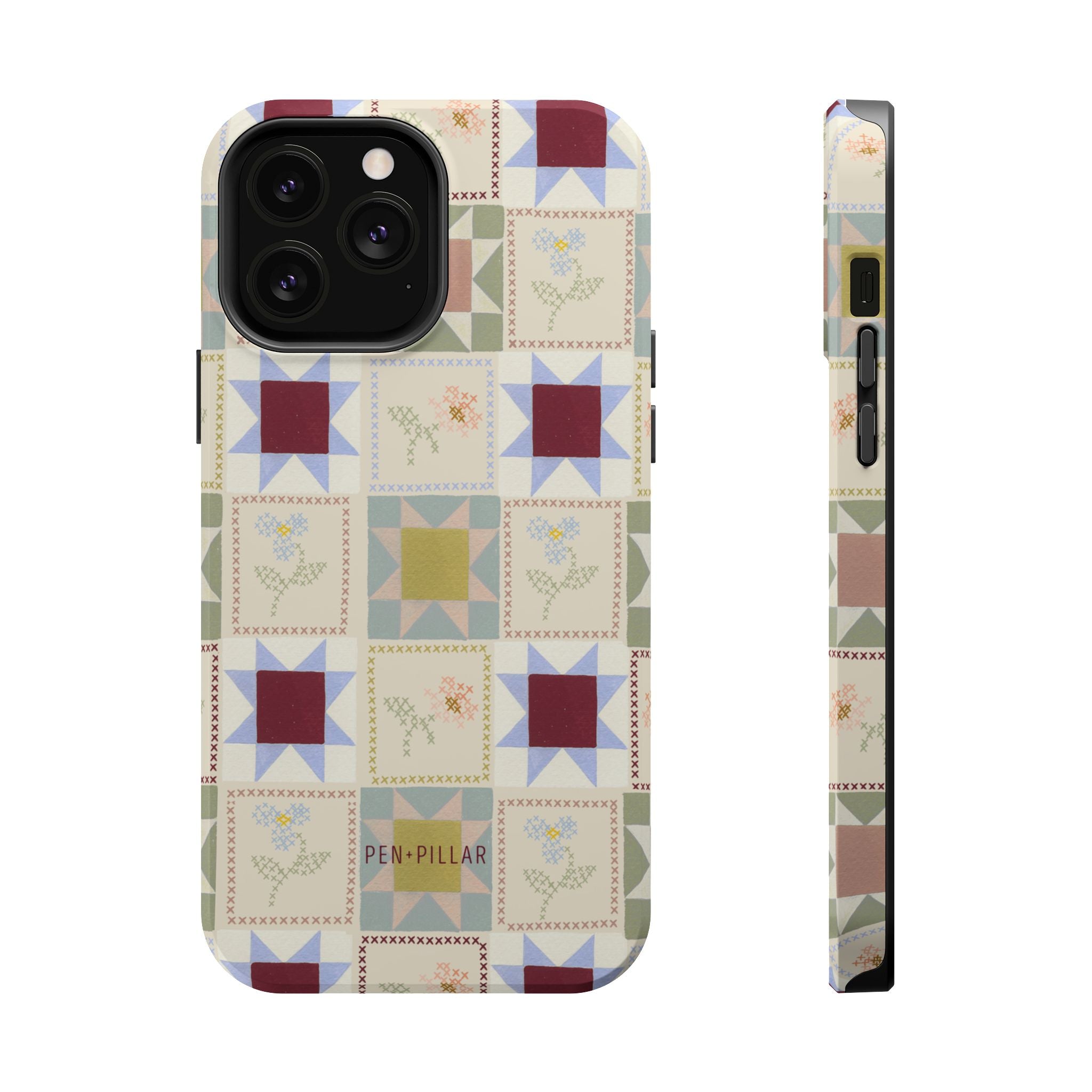 Patchwork iPhone Case