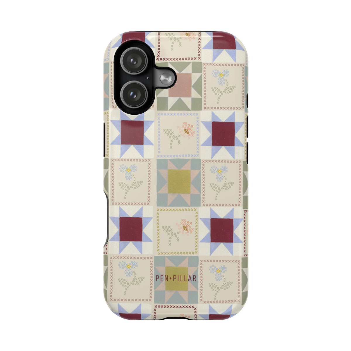 Patchwork iPhone Case