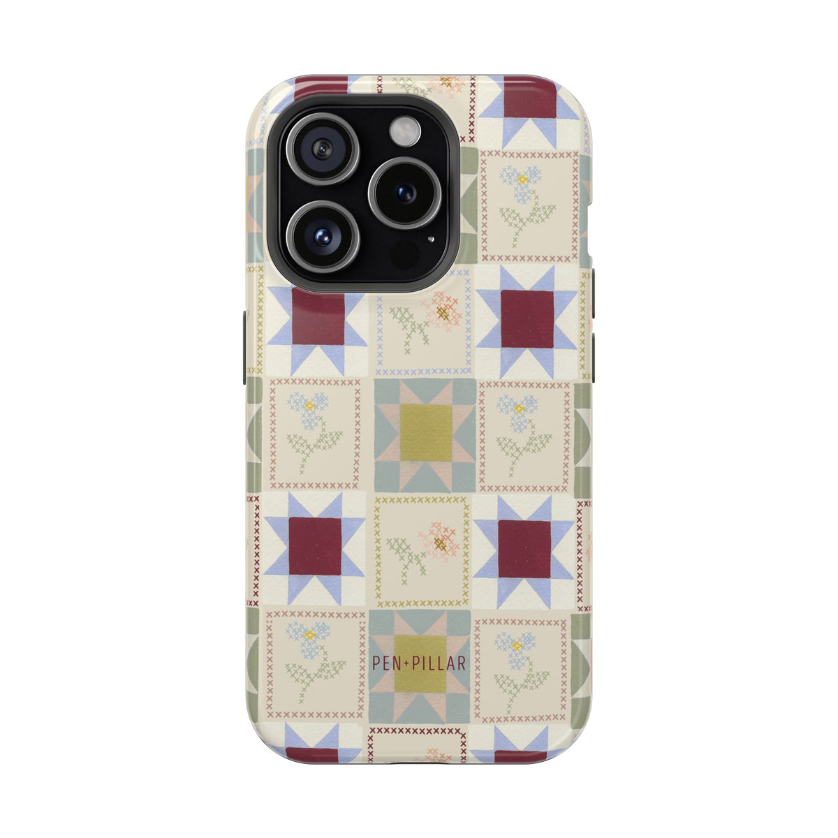 Patchwork iPhone Case