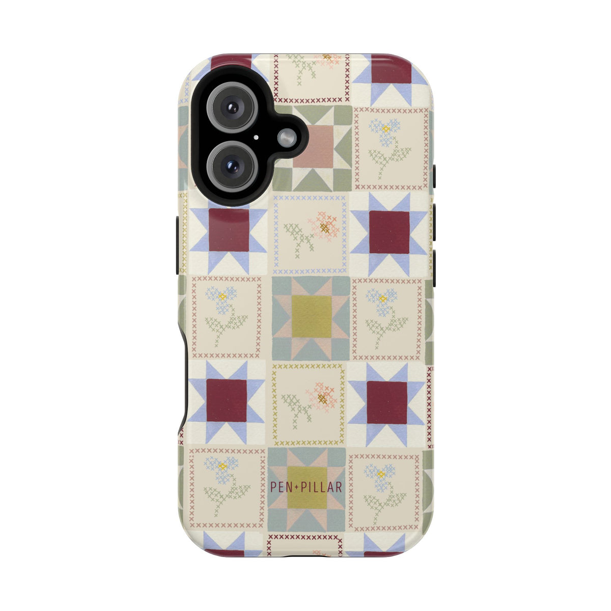 Patchwork iPhone Case