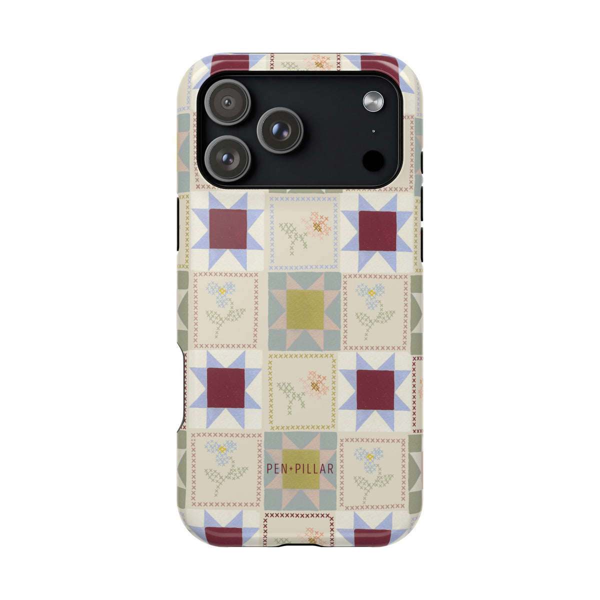 Patchwork iPhone Case