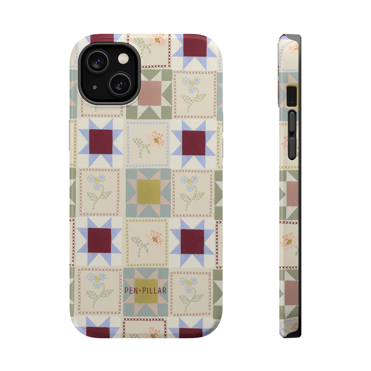 Patchwork iPhone Case