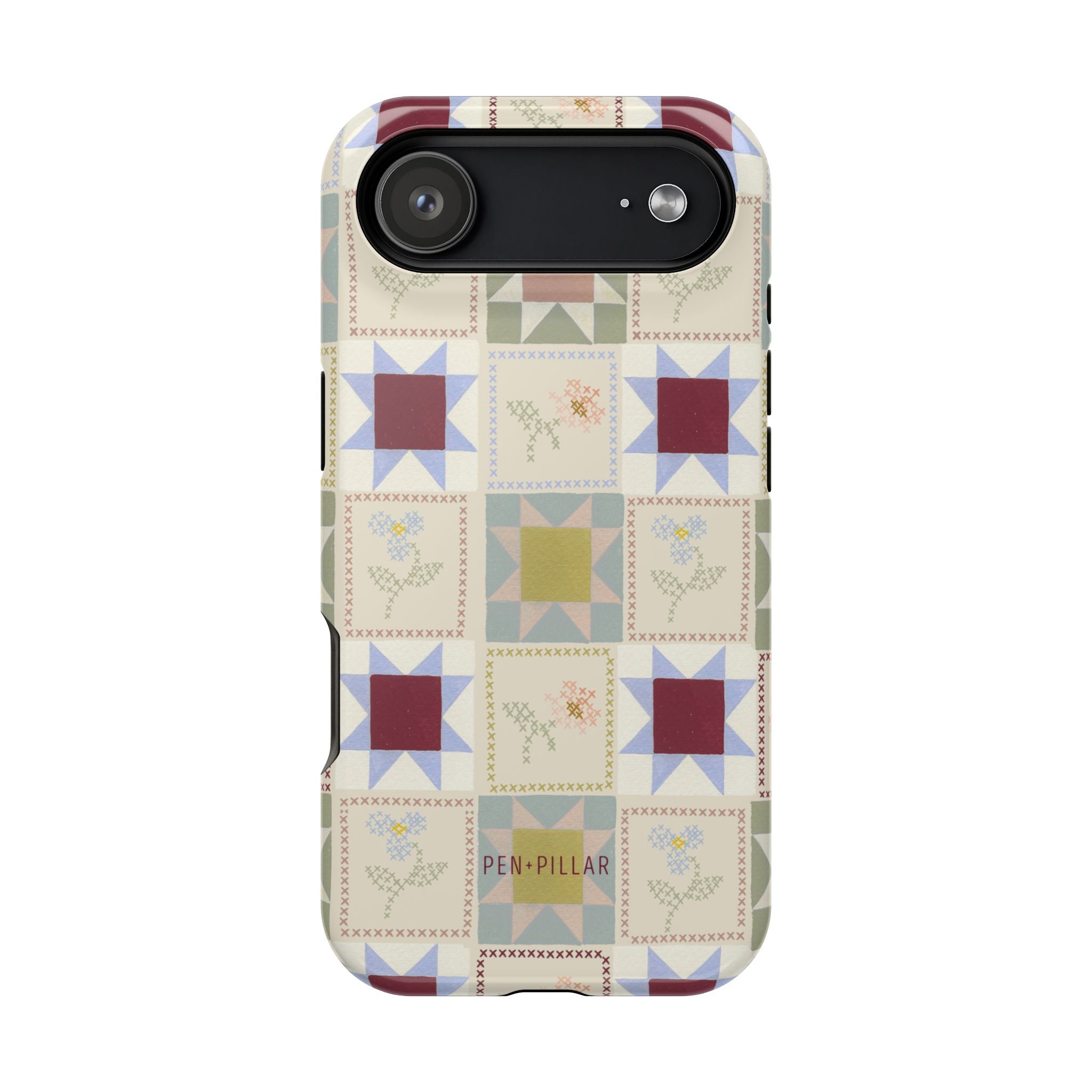Patchwork iPhone Case