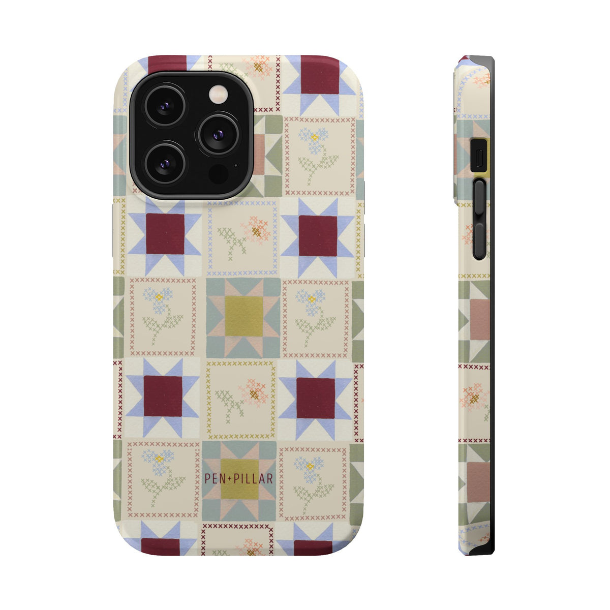 Patchwork iPhone Case