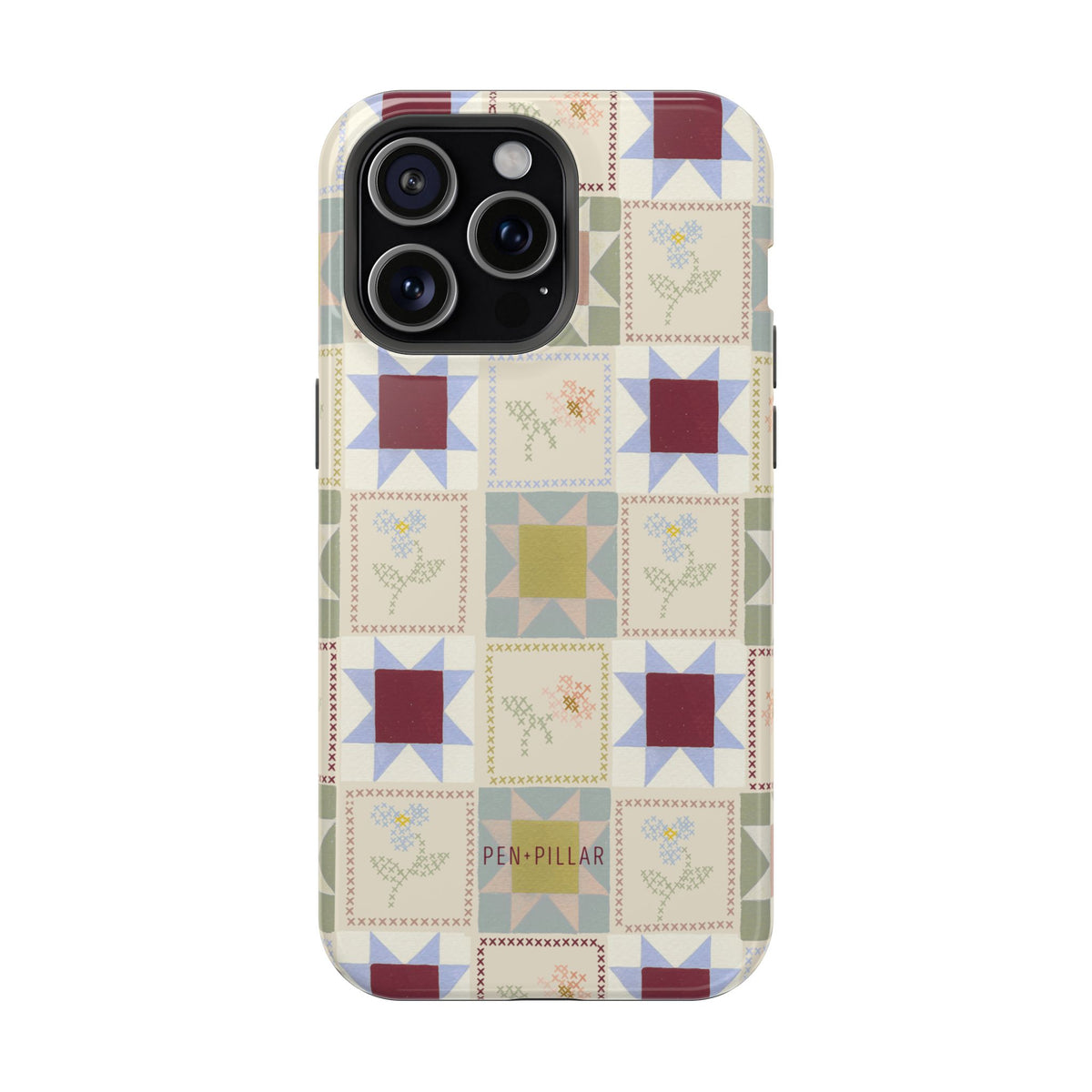 Patchwork iPhone Case