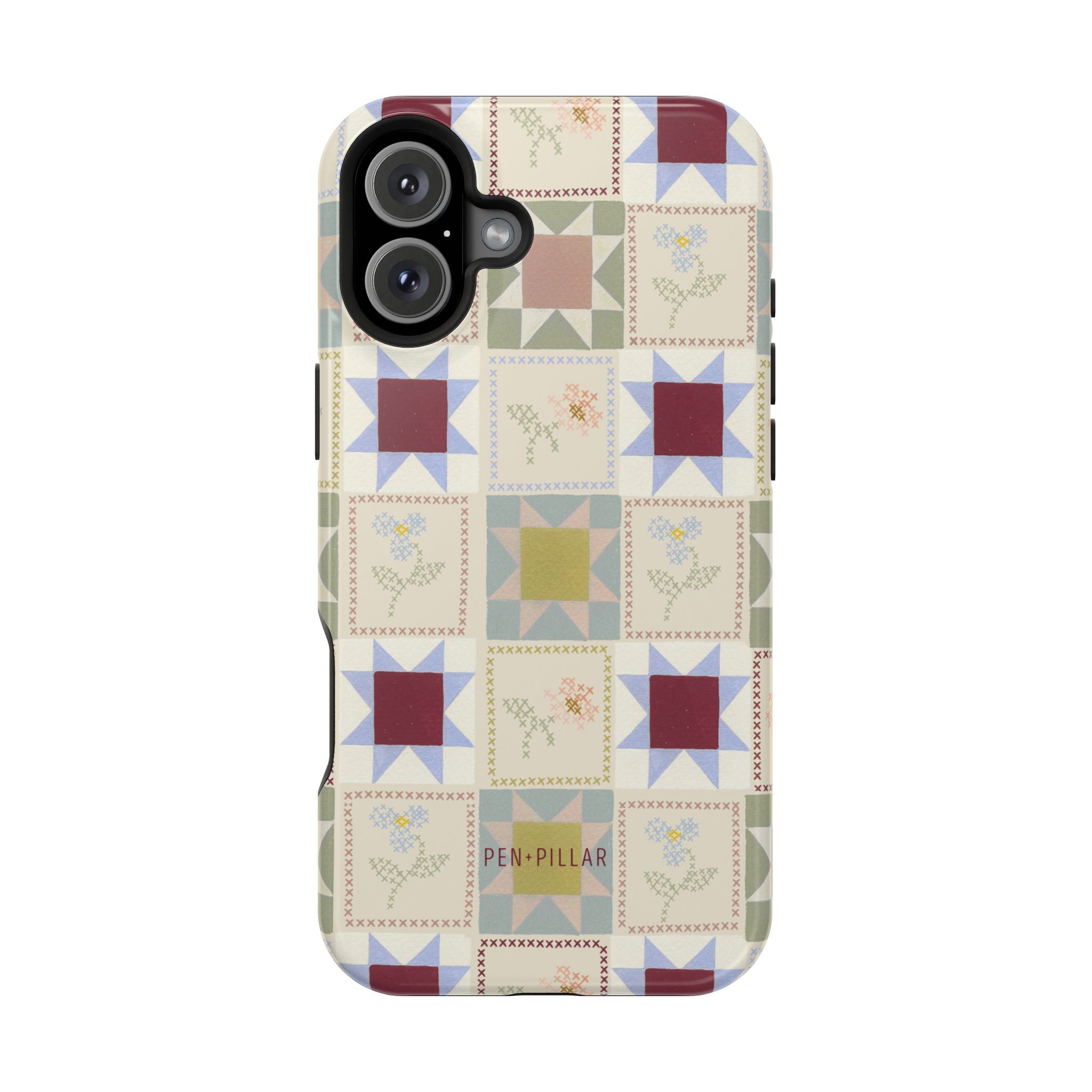 Patchwork iPhone Case