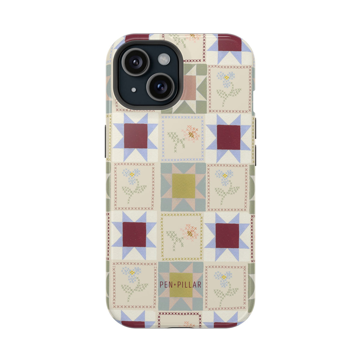 Patchwork iPhone Case