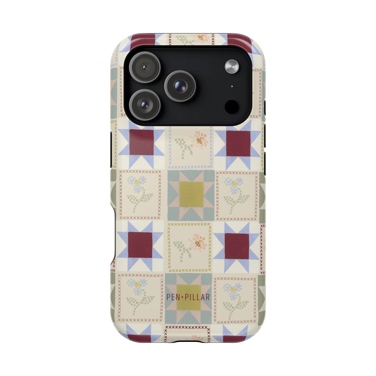 Patchwork iPhone Case