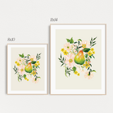 Pear Orchard Art Print
