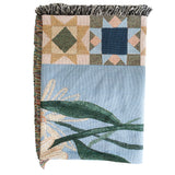 April Birth Month Woven Blanket