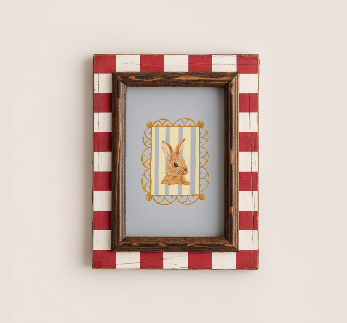 The Bunny Art Print