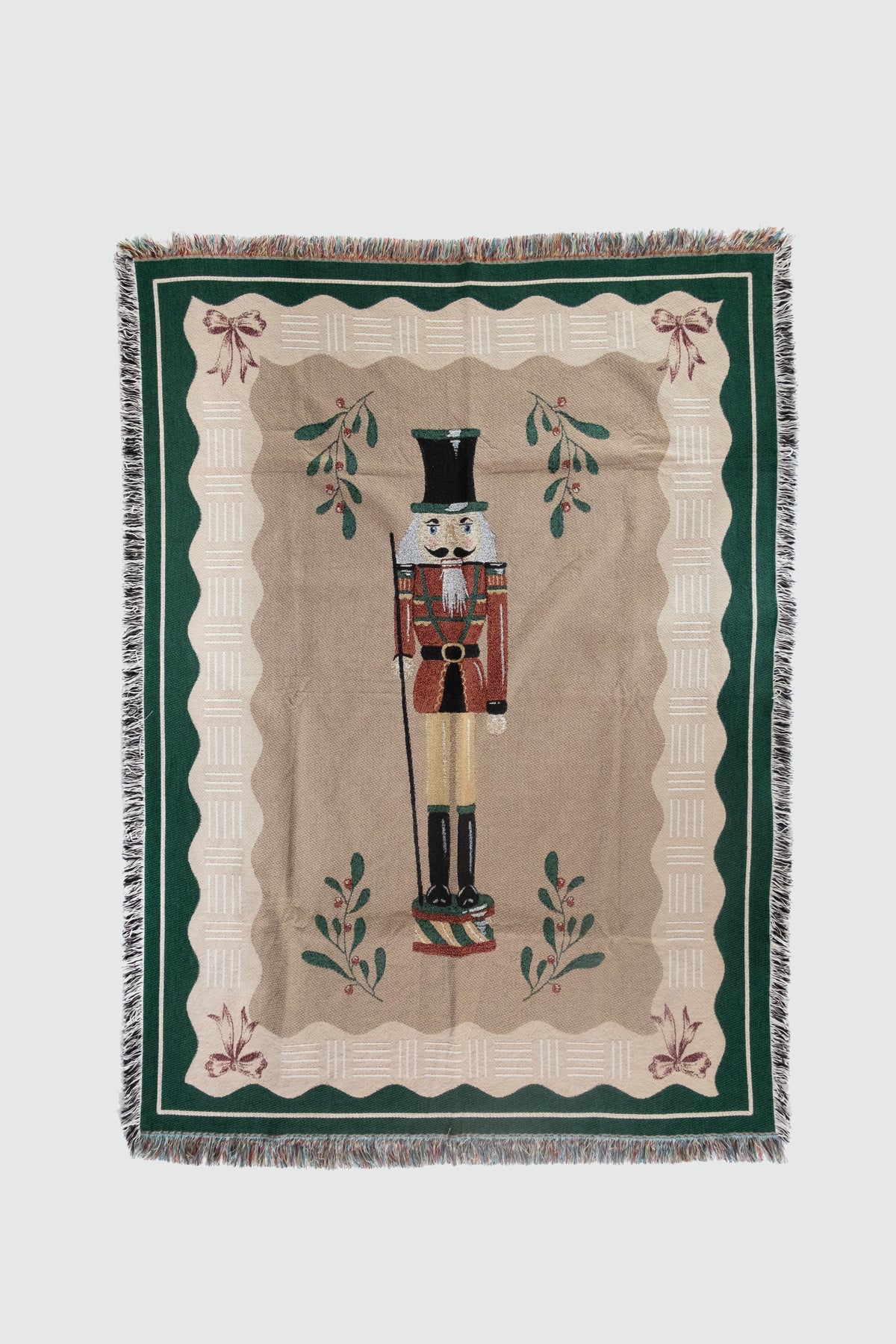 Nutcracker Woven Blanket