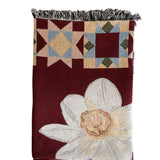 December Birth Month Woven Blanket
