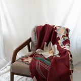 December Birth Month Woven Blanket