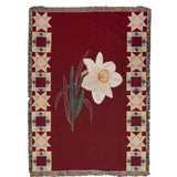 December Birth Month Woven Blanket