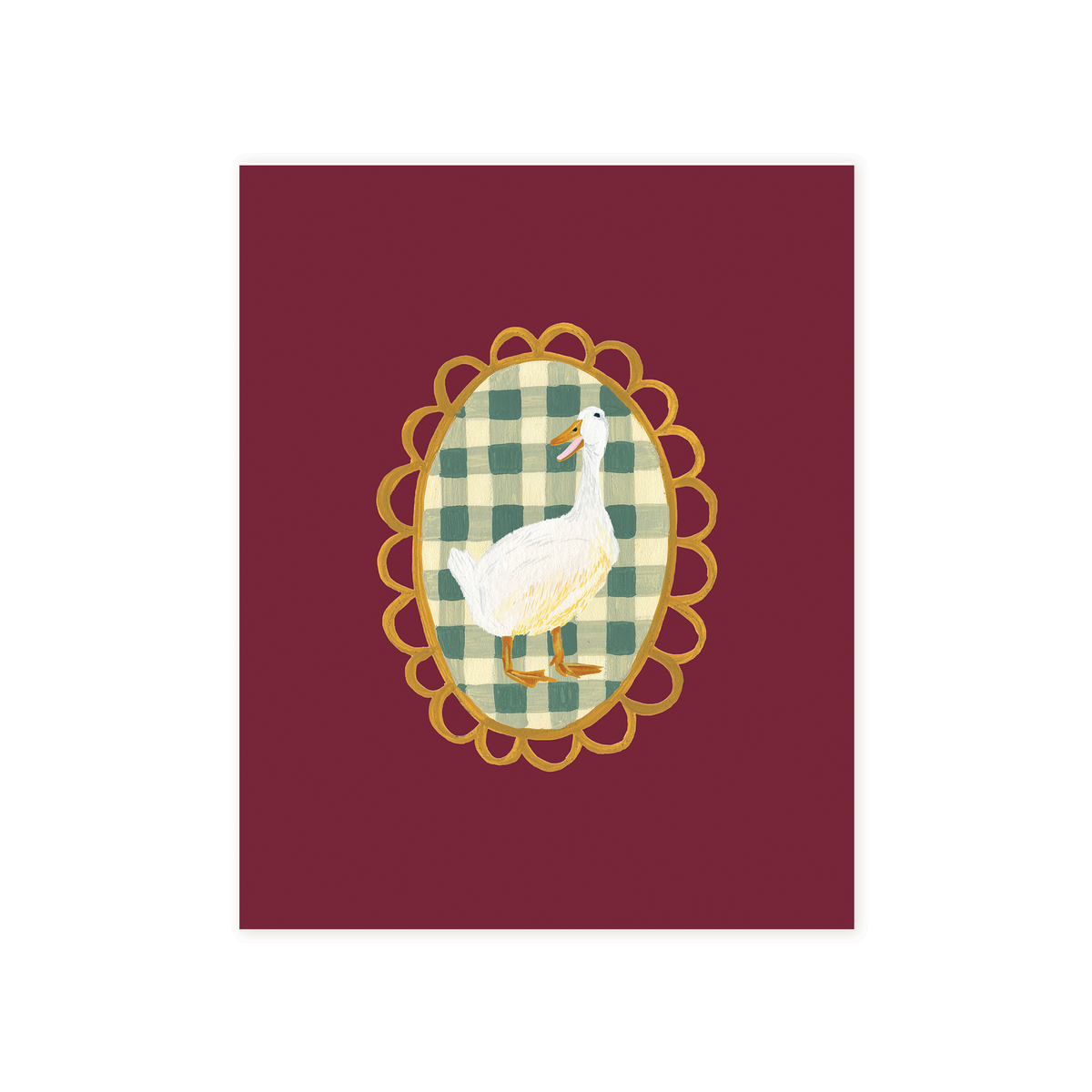 The Duck Art Print
