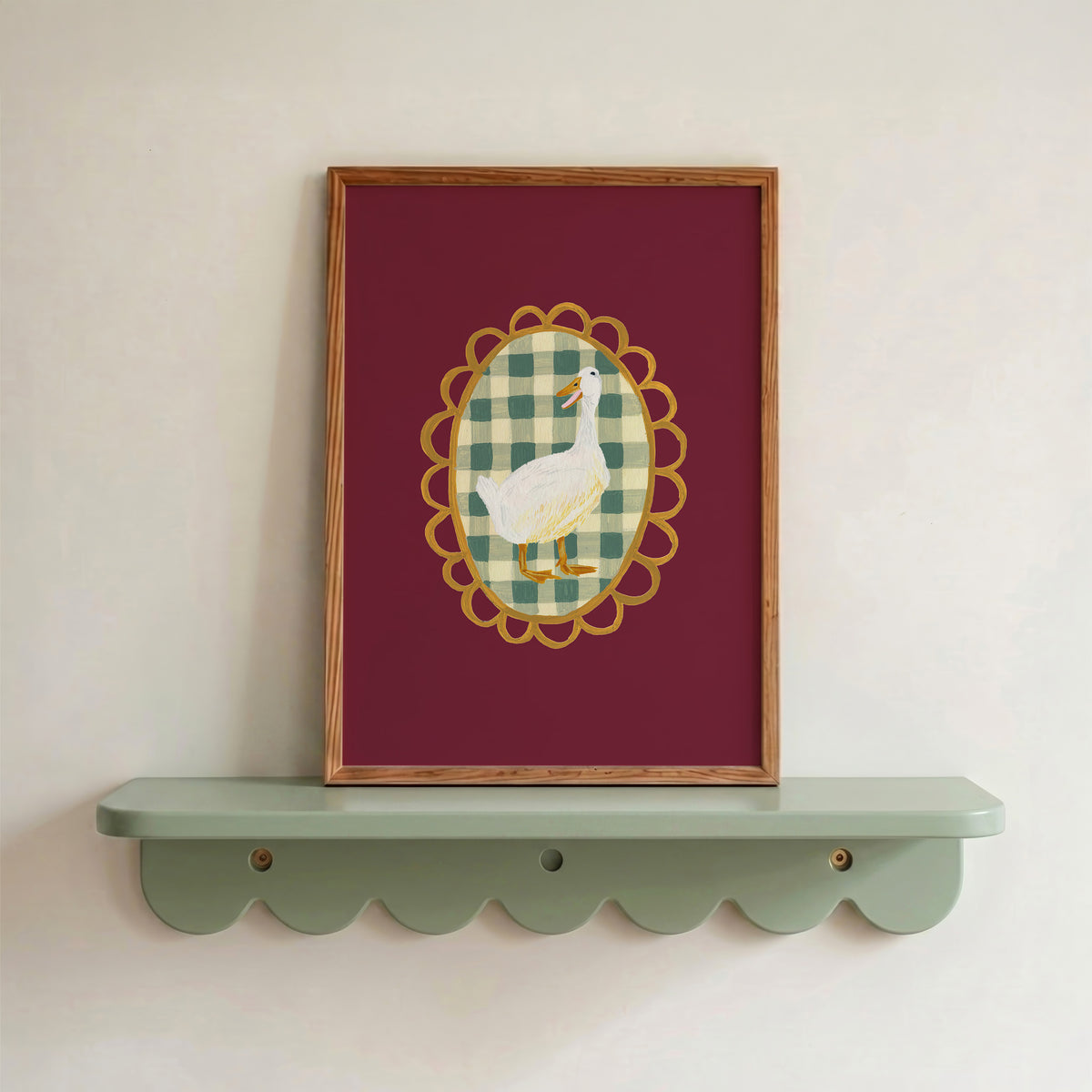 The Duck Art Print