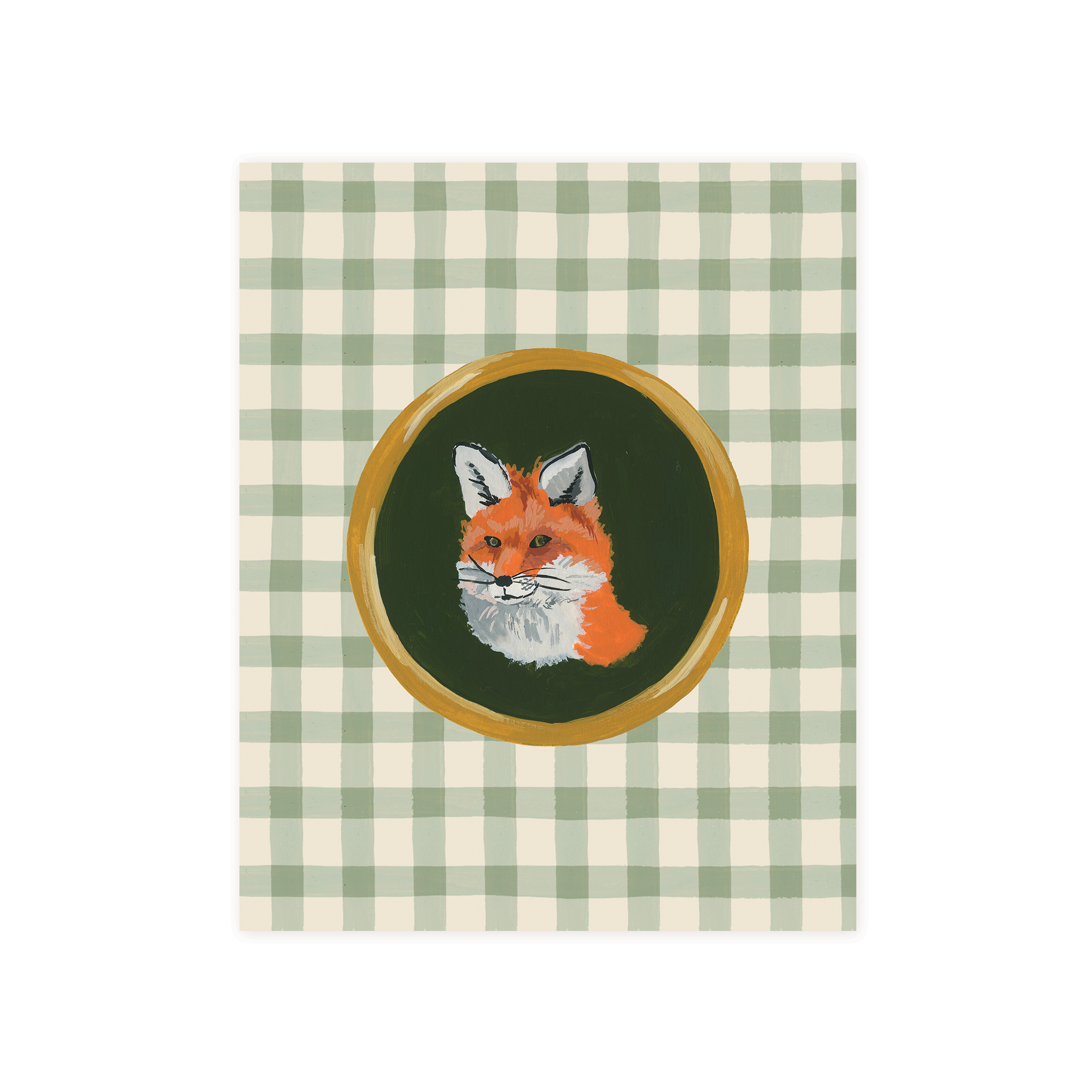 The Fox Art Print