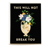 Mended Vessel Sympathy Card