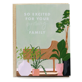 Growing Family Baby Card
