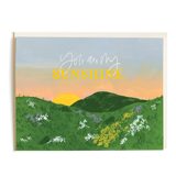 You Are My Sunshine Card