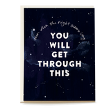 Night Sky Sympathy Card