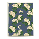 Hydrangea Blank Card