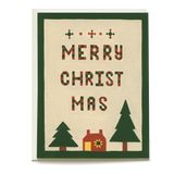 Stitched Holiday Card