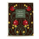 Pomegranate Holiday Card