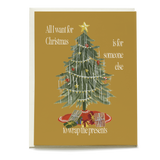 Vintage Tree Holiday Card
