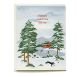 Snow Day Holiday Card