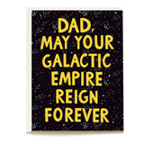Galactic Empire Father's Day Card
