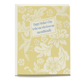 Damask Birds Mother's Day Card