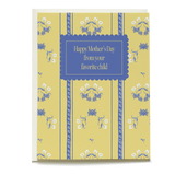 Tapestry Mother's Day Card