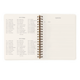 Key Lime Bookcloth Weekly Planner