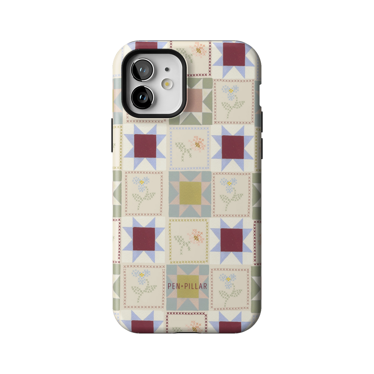 Patchwork iPhone Case