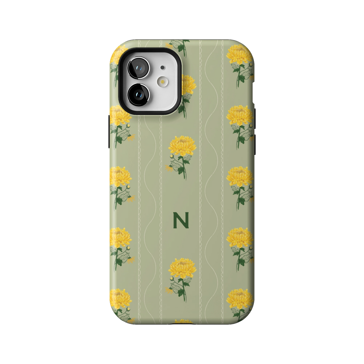 November Birth Month Personalized iPhone Case