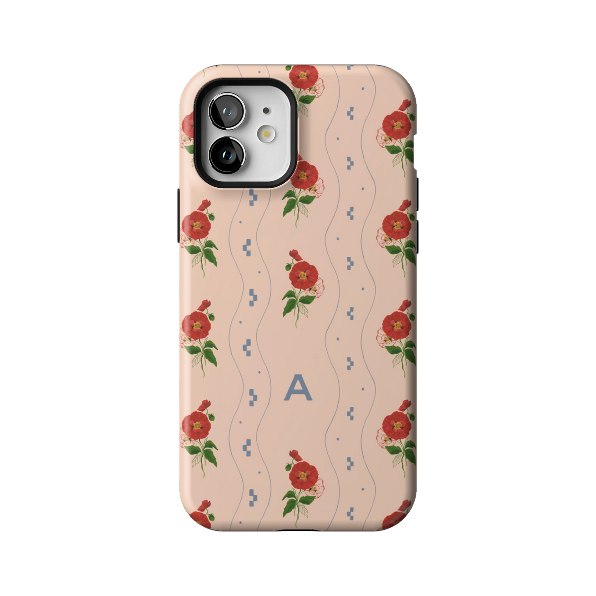 August Birth Month Personalized iPhone Case