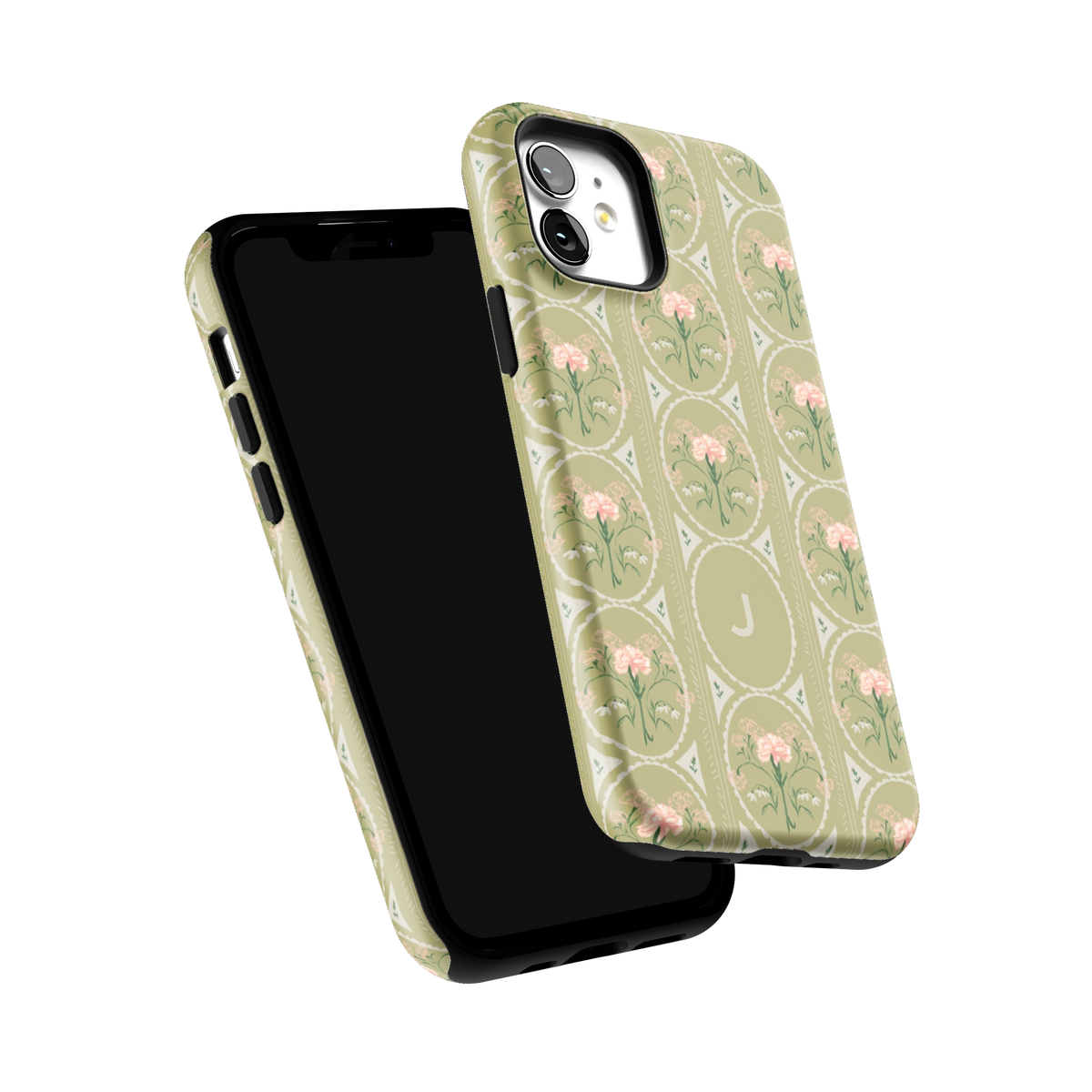 January Birth Month Personalized iPhone Case