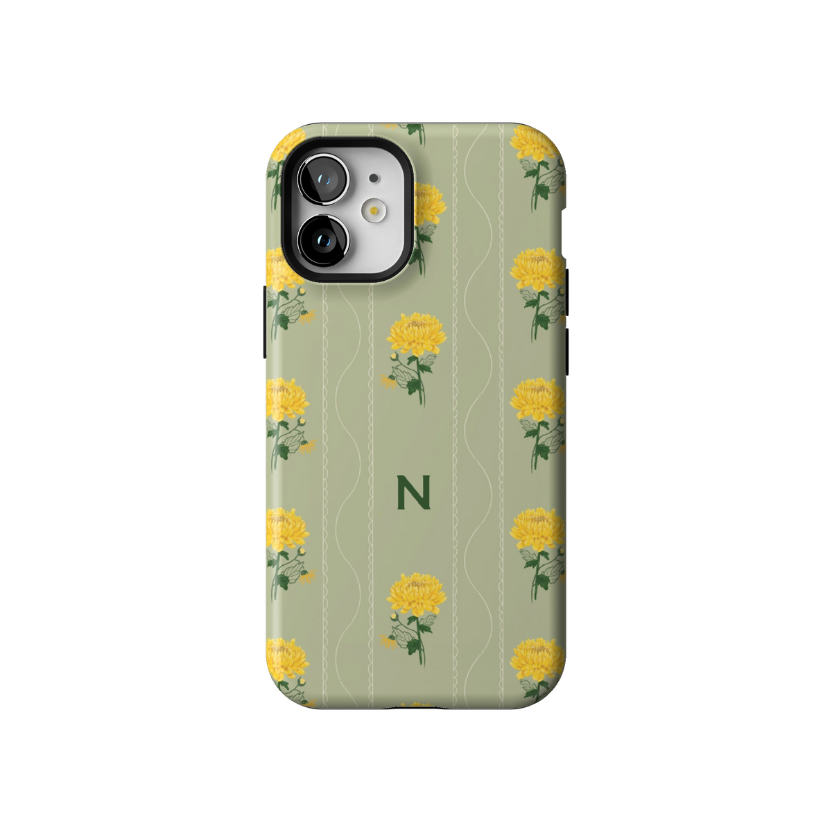 November Birth Month Personalized iPhone Case