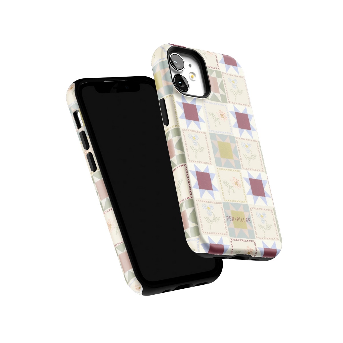Patchwork iPhone Case