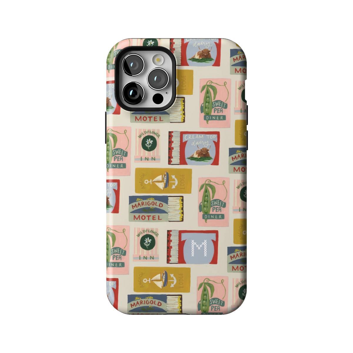 Matchbooks Personalized iPhone Case