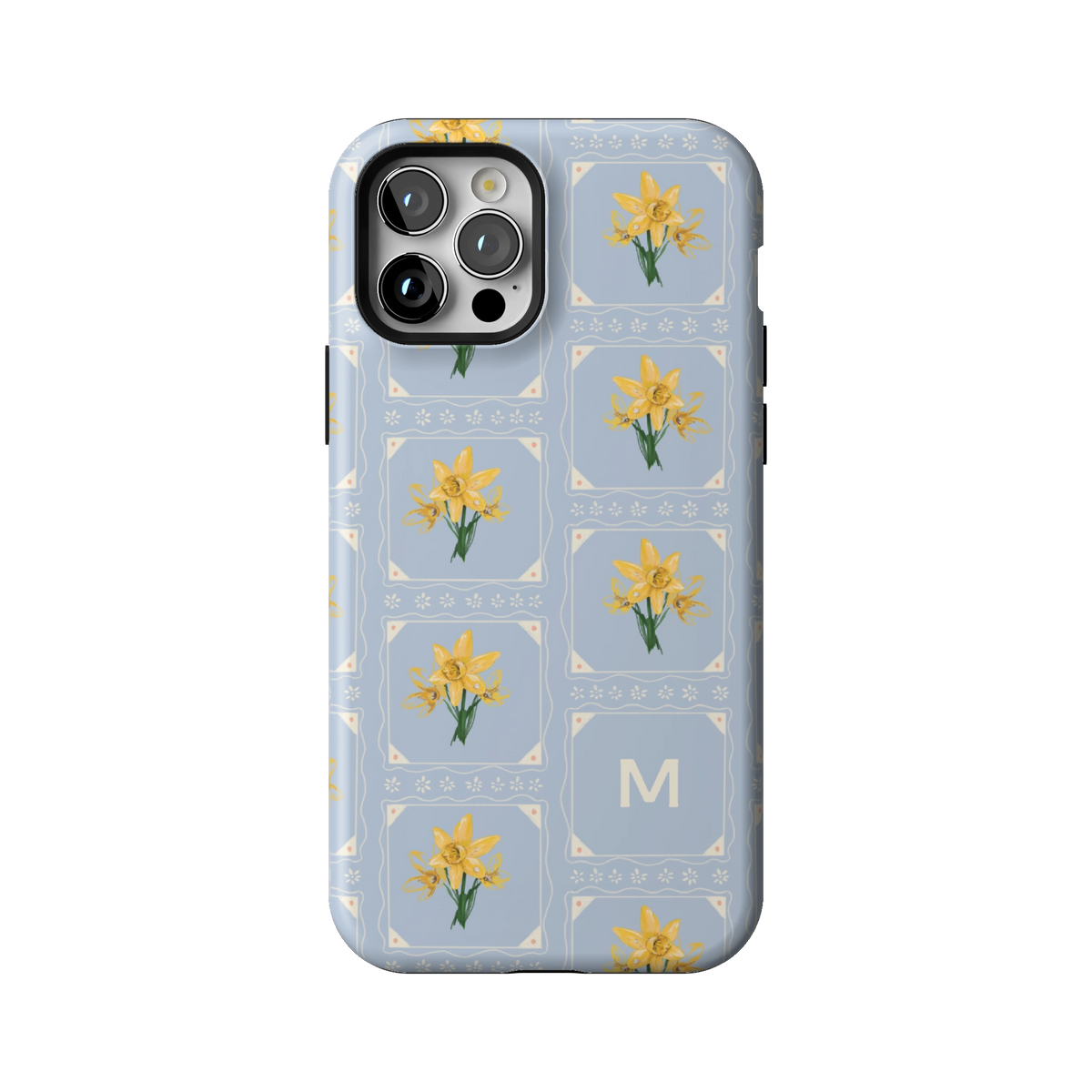 March Birth Month Personalized iPhone Case