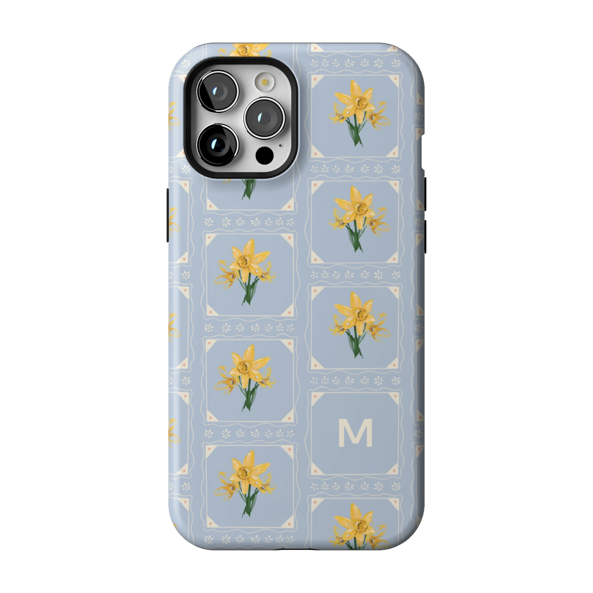 March Birth Month Personalized iPhone Case