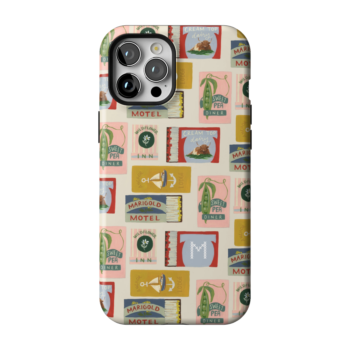 Matchbooks Personalized iPhone Case