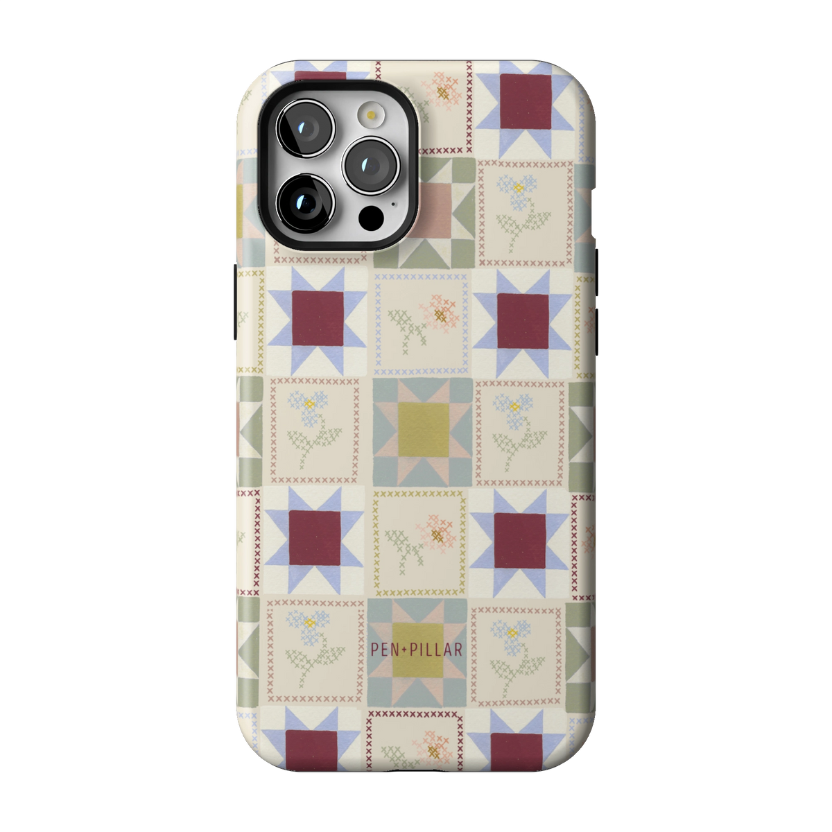 Patchwork iPhone Case